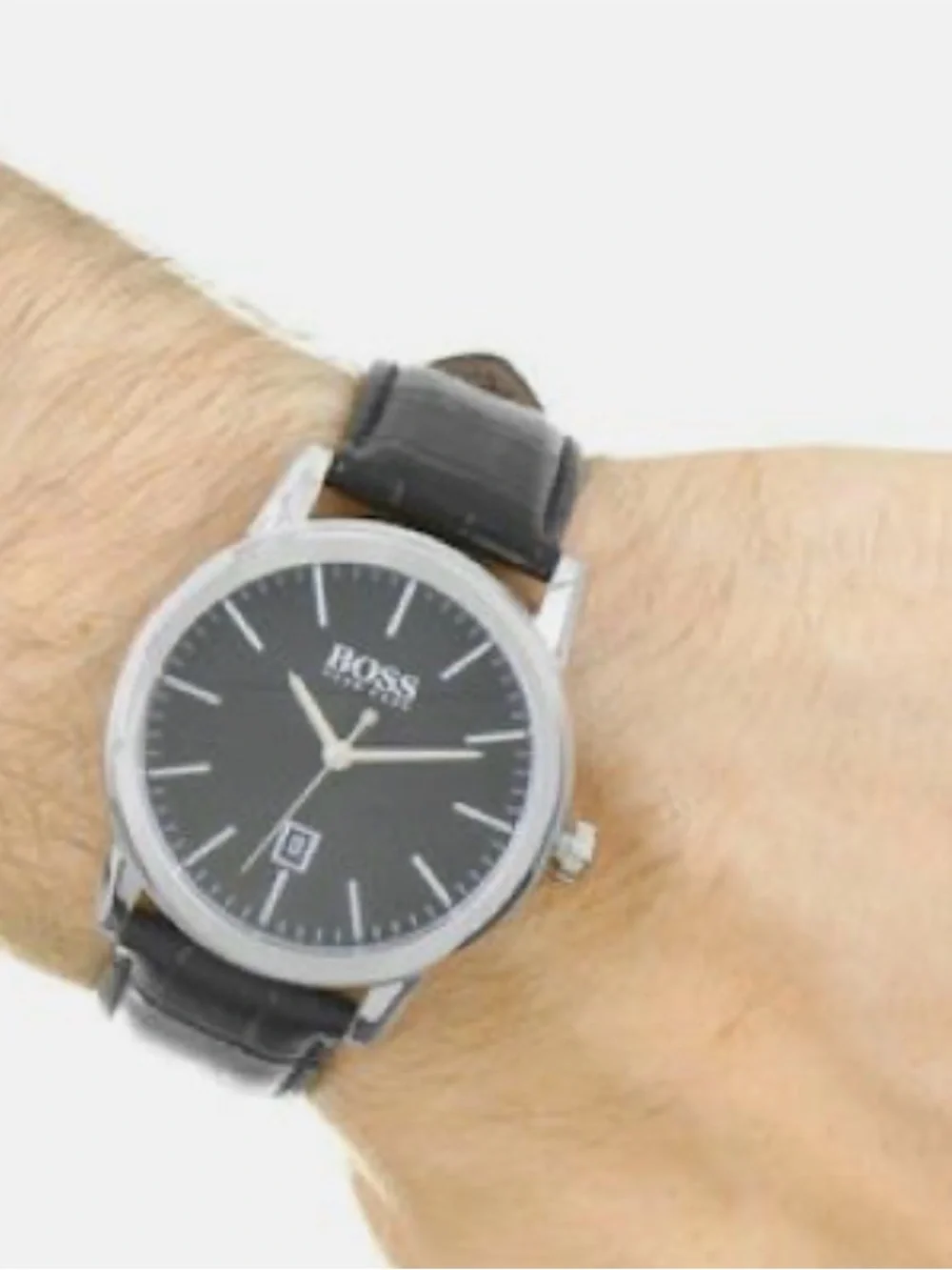 Black classic Boss watch
